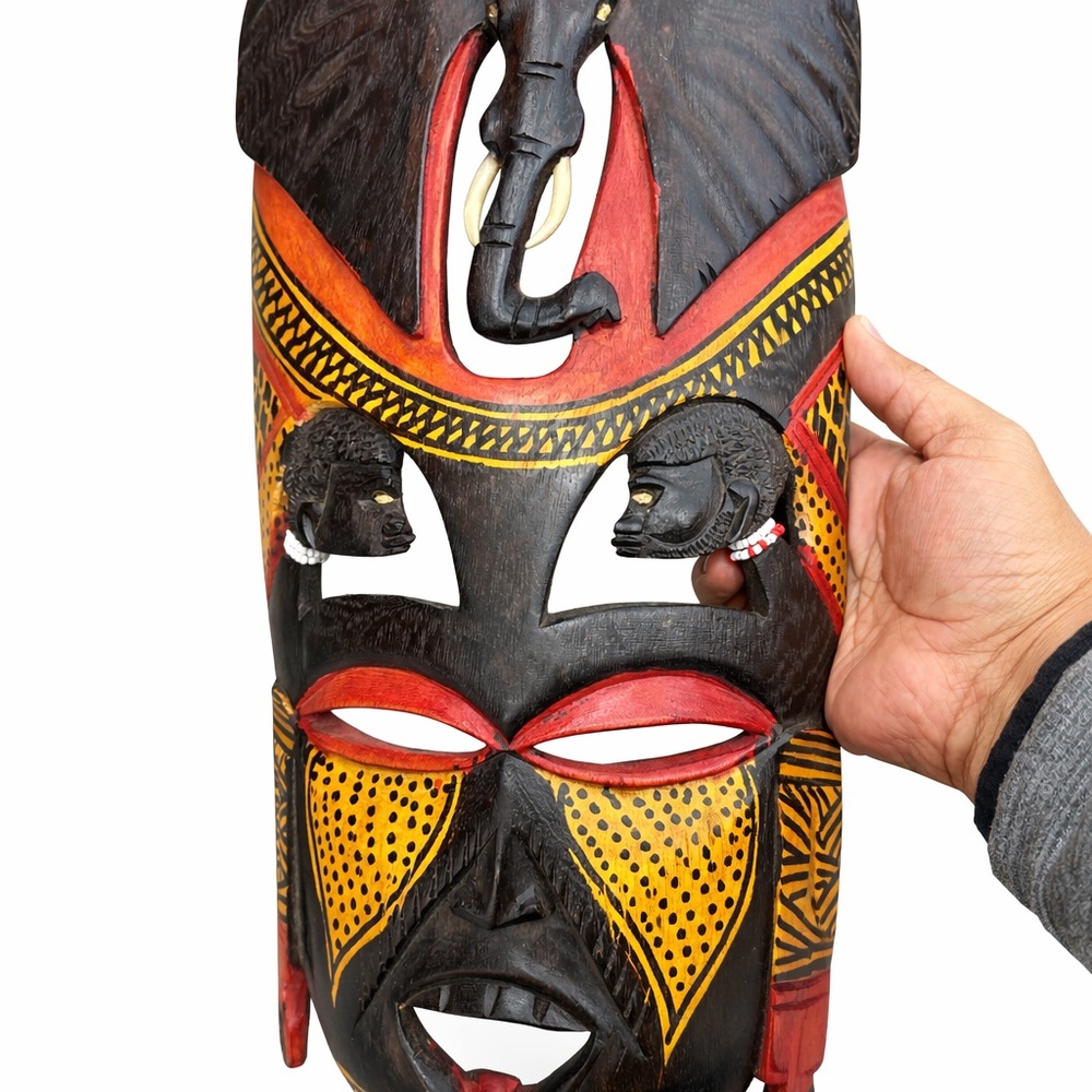 Handcrafted African Tribal Mask